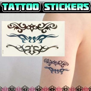 タトゥーシール トライバルライン フェイクタトゥー タトゥーステッカー ハロウィン 通販 Lineポイント最大1 0 Get Lineショッピング