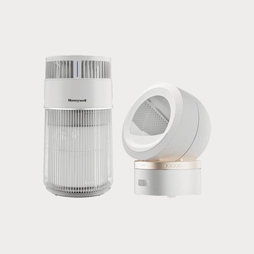 【寵物家庭最推薦】Honeywell 貓咪UVC殺菌抗敏清淨機 (喵淨機)+MOVA 喵星艙 超淨智慧大容量貓砂機