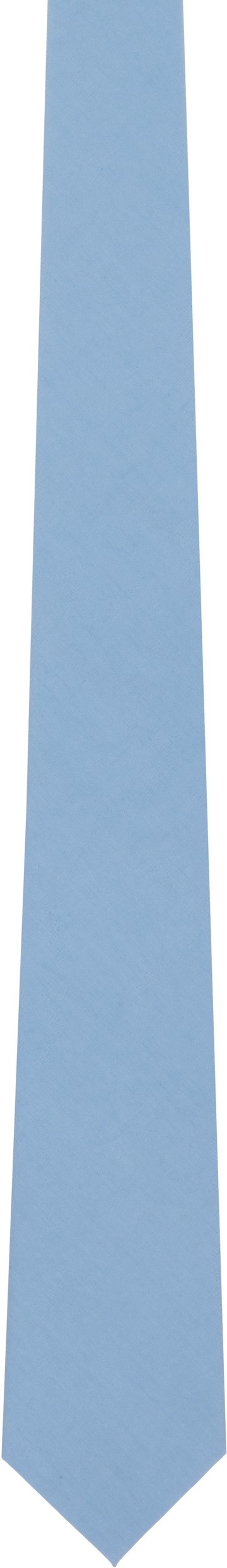 AURALEE 蓝色 Washed Finx 领带