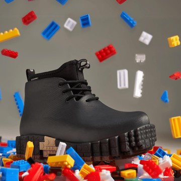 XPRESOLE  全天候積木防水靴-美式咖啡大杯 女生US05