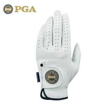 新款GOLF手套 PGA高爾夫球手套 男士真皮全羊皮 魔術貼防滑透氣滿