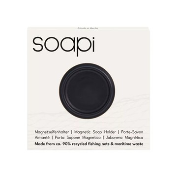 Soapi 磁吸肥皂架 環保磁吸肥皂架-質感黑 1st (SO202)