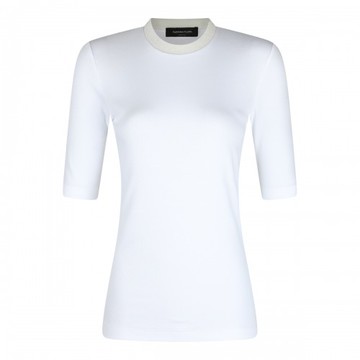 Fabiana Filippi - White Cotton T-shirt 42