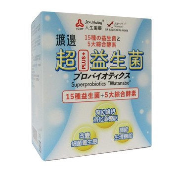 渡邊plus+超益生菌粉末30包