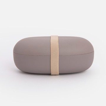 TAKENAKA mayu可微波保鮮盒680mL 灰