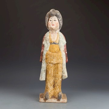 唐三彩人物侍女仿古瓷器古董古玩收藏品景德鎮瓷瓷器擺件老物件