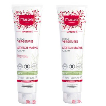 Mustela慕之恬廊 慕之孕孕膚霜150ml(2入組)香氛/無香 任選