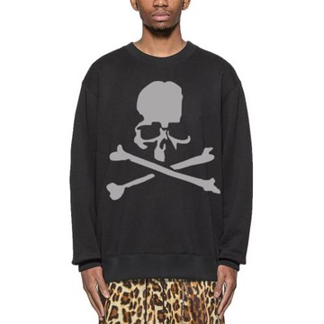 2024MMJ骷髏頭mastermind World暗黑潮牌INS印花休閑寬松健康棉