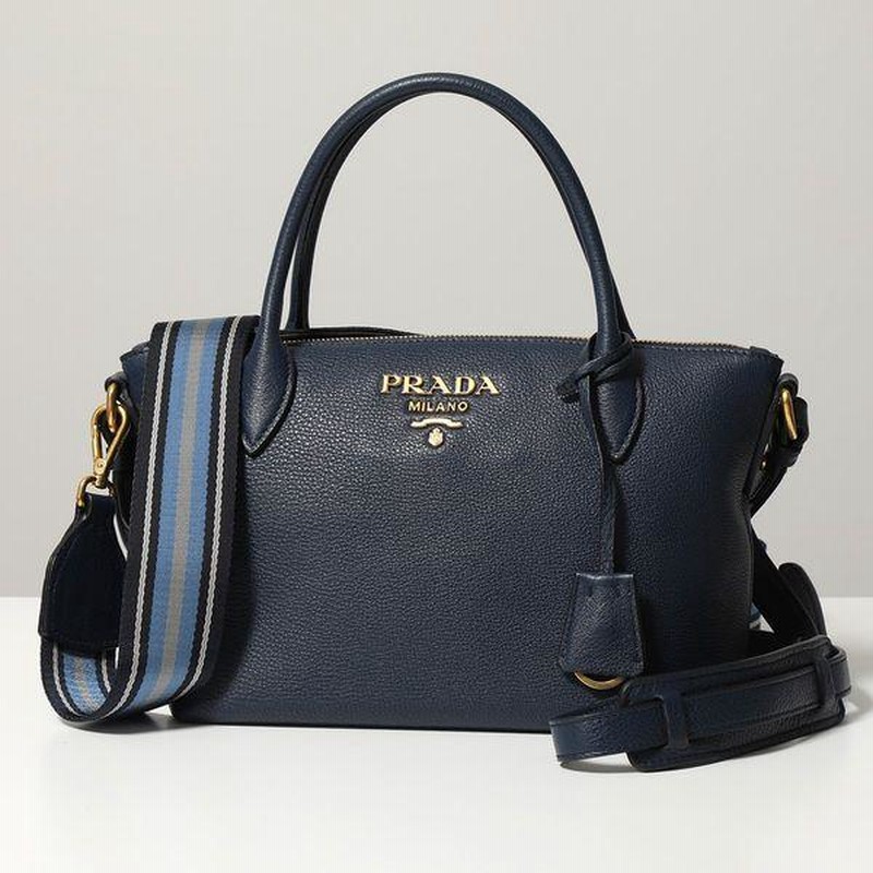 PRADA プラダ ハンドバッグ 1BA111 2BBE レディース レザー ストラップ ...