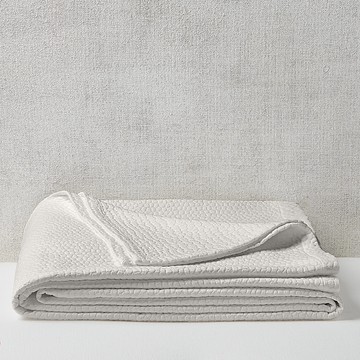 Hudson Park Collection Signature Pebbled Matelasse Coverlet, Full/Queen - Exclusive