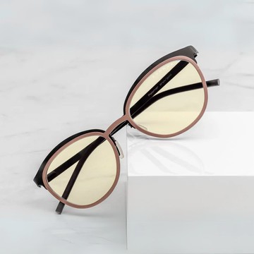 最佳禮物 GUNNAR PALOMAR 防藍光眼鏡 分層鎂鋁與不鏽鋼結構