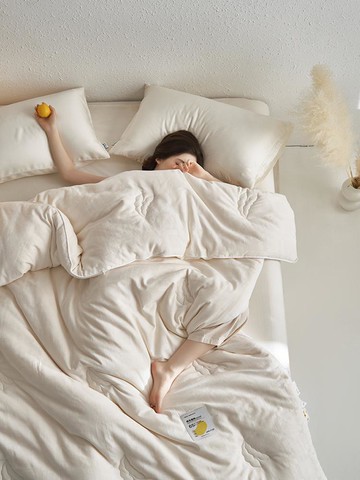 五星級酒店A類華夫格大豆纖維被芯全棉被子冬被春秋被加厚保暖被