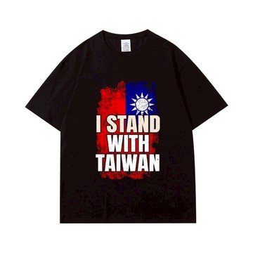 台灣 國慶 應援 紀念T 我愛台灣 TW 雙十國慶 簡約印花t恤 短袖 短袖男 韓版t恤 男生上衣 短T恤 班服 大尺碼