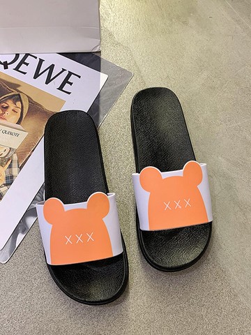 拖鞋女夏夜市新款韓版的可愛卡通居家室內浴室洗澡涼拖2