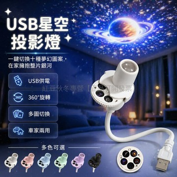 台灣出貨✨ 星空投影燈 月球造型LED小夜燈 USB充電臥室裝飾燈 五種圖案背景燈 創意浪漫氛圍燈 居家佈置照明燈具