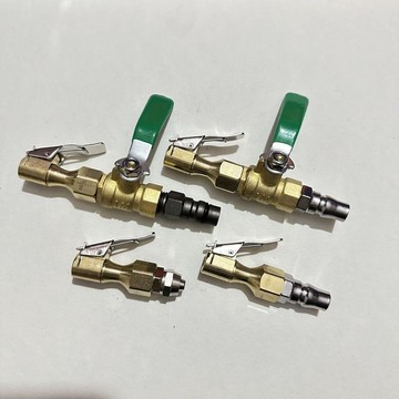 【桃園發貨+免運】電動車摩托車真空胎快速充氣杆充氣放氣開關汽車農用車輪胎充氣嘴DXY