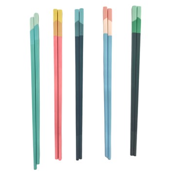 ROYALLIN 蘿林嚴選 合金筷子 24.3cm PPS/PET材質 0.15Kg/個  筷子  莫蘭迪色  5雙