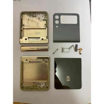 適三星Z flip3改25外殼flip4改W24flip5改W25全套殼F71107310后蓋