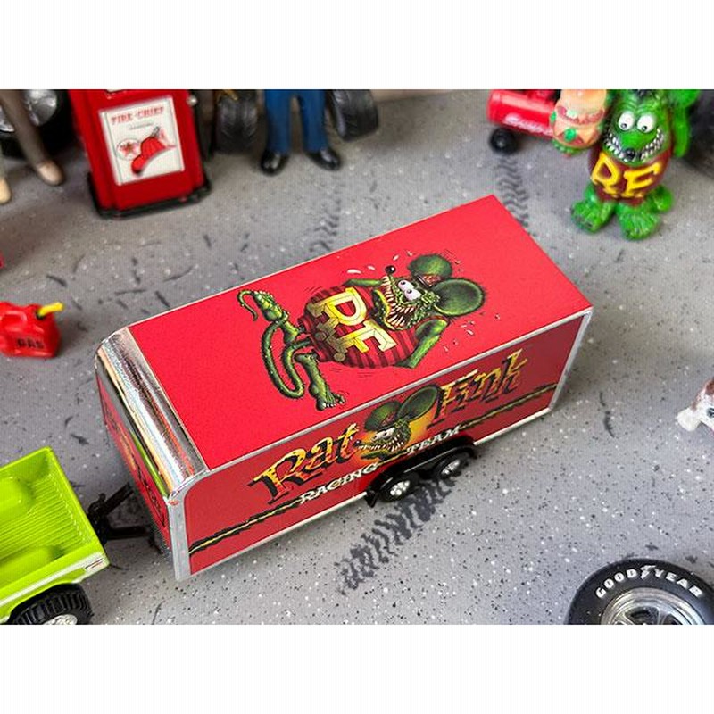オートワールド ラットフィンク エンクローズドトレーラー