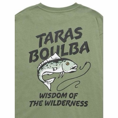 タラスブルバ TARAS BOULBA ヘビーコットン防蚊ロングTシャツ(魚