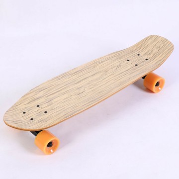中源單翹滑板楓木板四輪長板滑板成人刷街代步小魚板單翹刷街板【北歐居家生活】