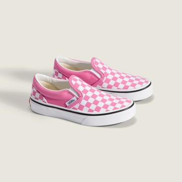Color Theory Classic Slip-On 中童款粉色滑板鞋