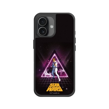iPhone 17 SolidX 黑 - 迪士尼-星際大戰 Star Wars - 天行者路克-復古系列