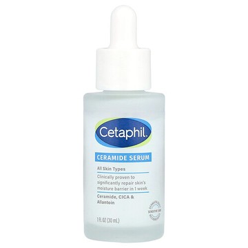 Cetaphil, 神經醯胺精華，無香，1 液量盎司（30 毫升）