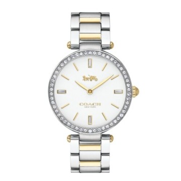 送禮首選★COACH 優雅名媛風璀鑽時尚腕錶/14503095  附提袋【全館滿額折價★APP下單點數4倍送】線上購買享_實體門市同步服務