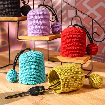 【原風藝站】鉤織鑰匙包 | 原住民 族服 台灣印象