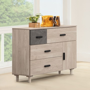 【Homelike】喜家居4尺四抽櫃(2256)