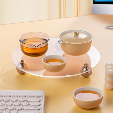 旅行茶具小套裝戶外便攜小雅日式簡約陶瓷快客杯功夫茶具酒店禮品