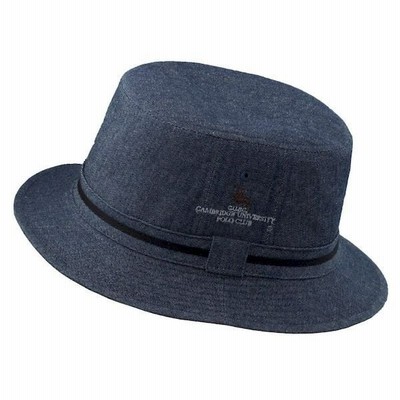 4571256430348 【5個入】 C・U・P・C デニム Dandy ／ 折りたためる・サハリハット ネイビー 102196【キャンセル不可】