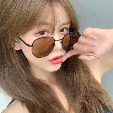 墨鏡 3色 復古簡約小方框抗UV太陽眼鏡  71470