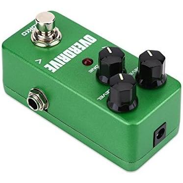Guitar Effects Pedal, KOKKO FOD3 Aluminum Alloy Mini Overdrive Effect Pedal 6.35mm Jack for Guitars