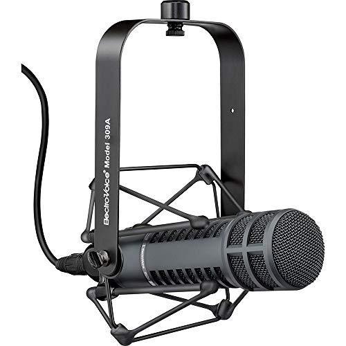 Electro-Voice RE20 Broadcast Announcer Microphone (Black) Bundle with Mic S 並行輸入品