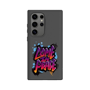 Galaxy S24 Ultra SolidSuit 黑 - Graffiti / 街頭塗鴉 - 我為和平而來