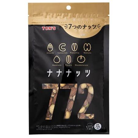 東洋ナッツ ミックスナッツ 塩味 180g×3 TON'S ナナナッツ 有塩 7種類 ナッツ