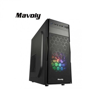 松聖 Mavoly 甘蔗 1602 (黑) ATX機殼