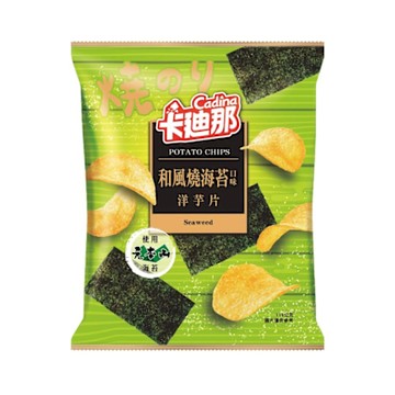 卡迪那 洋芋片和風燒海苔口味(115g)
