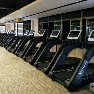 跑步機健身房專用大型商用級室內減震多功能靜音智能觸摸屏跑步機