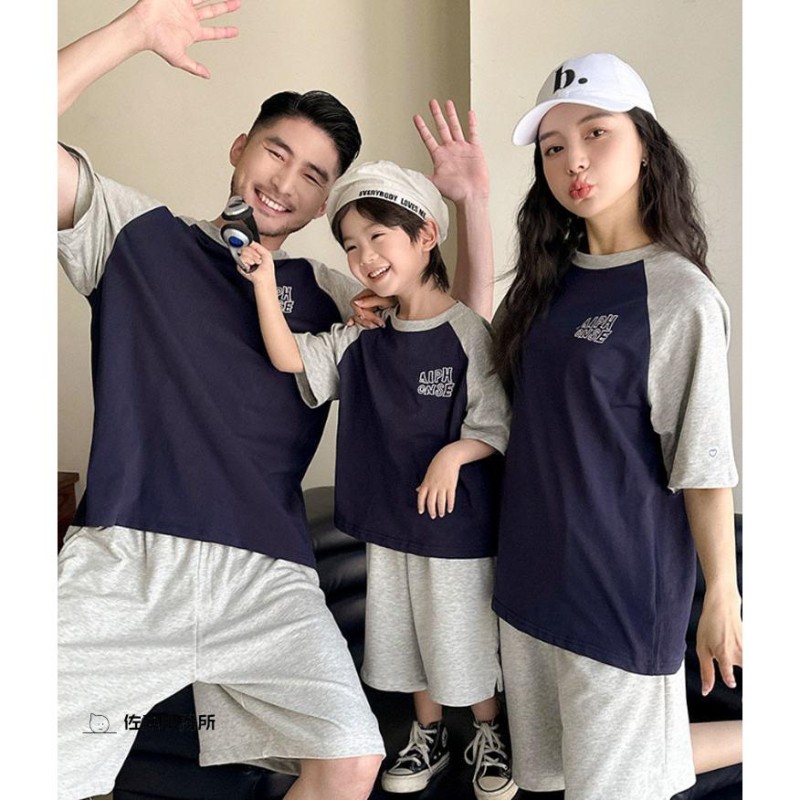 リンクコーデ 親子 セット tシャツ 半袖 親子 ペアルック