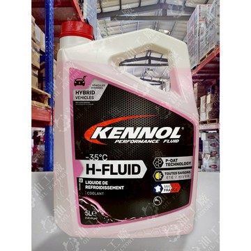 『油工廠』KENNOL -35°C H-FLUID 約 50% 粉色 日系 油電 水箱精 5L 無須稀釋