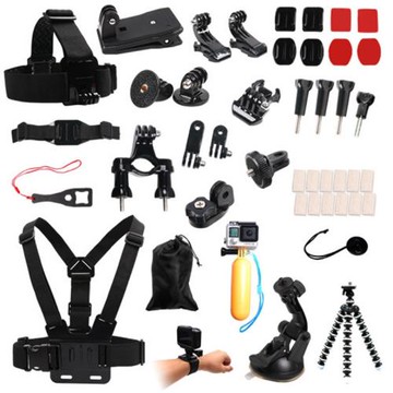 適用大疆口袋pocket/action支架gopro/Insta360運動相機頭戴配件