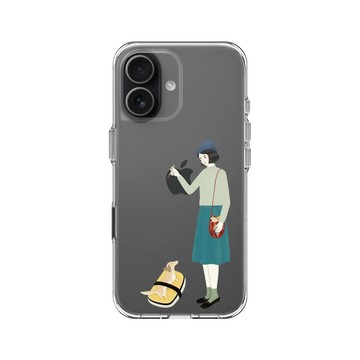 iPhone 17 Clear Case（相機按鈕） 透明 - 欣蒂小姐 Miss Cyndi - 臘玉子壽司