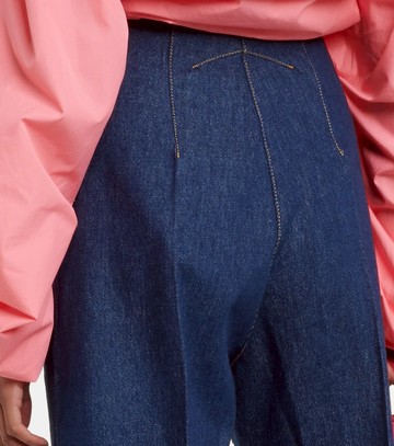 Patou Mid-rise wide-leg jeans