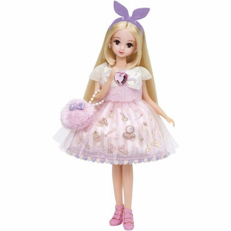 タカラトミー 『 リカちゃん ドレス ゆめいろドレスセット メイクハッピー 』 着せ替え お人形 おままごと おもちゃ 3歳以上 玩具安全基 通販  LINEポイント最大0.5%GET LINEショッピング