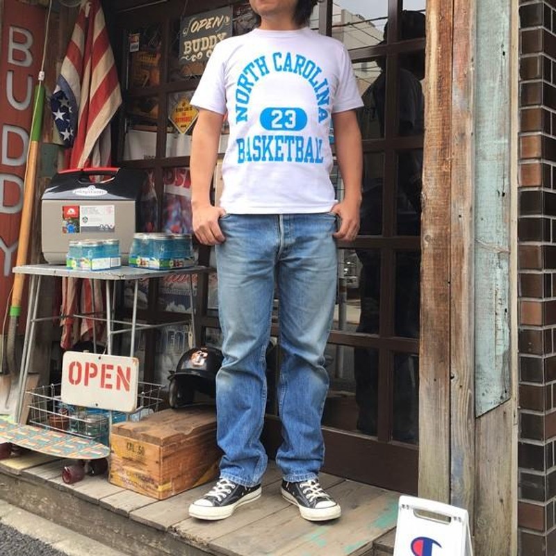 別注 チャンピオン リバースウィーブ Tシャツ 18SS BUDDY別注 Champion