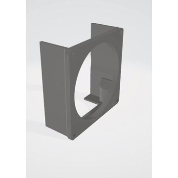 Tesla V100 散熱器風罩 90mm風罩 120mm風罩 散熱風罩 V100加強散熱罩 2