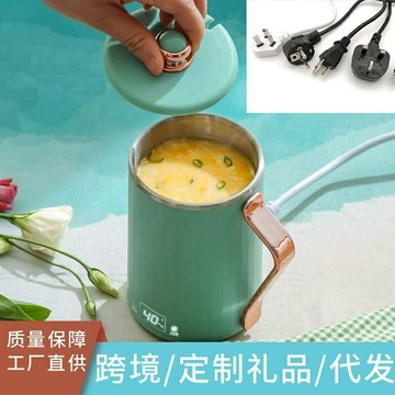 110v 智能養生杯 花茶壺 小型燒水杯 煮粥 煮茶 家用辦公室 迷你電熱水杯